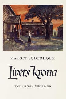 Livets krona – omslag till ljudboken av Margit Söderholm
