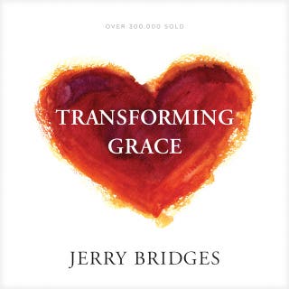 Transforming Grace – omslag till ljudboken av Jerry Bridges
