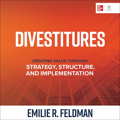 Divestitures – omslag til lydbogen af Emilie R. Feldman