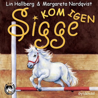 RAP-klubben 3 - Kom igen, Sigge – omslag til lydbogen af Lin Hallberg