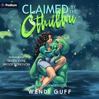 Claimed by the Cthulhu – omslag til lydbogen af Wendi Guff
