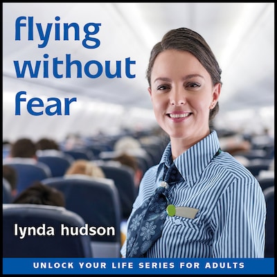 Flying Without Fear – omslag til lydbogen af Lynda Hudson