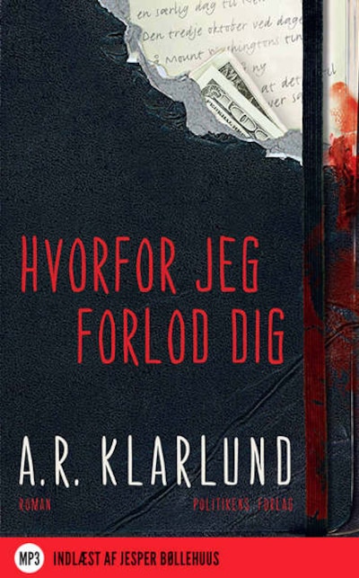 Hvorfor jeg forlod dig – omslag til lydbogen af Anders Rønnow Klarlund