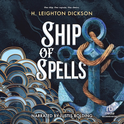 Ship of Spells – omslag til lydbogen af H. Leighton Dickson
