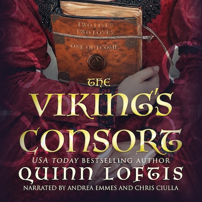 The Viking's Consort – omslag til lydbogen af Quinn Loftis