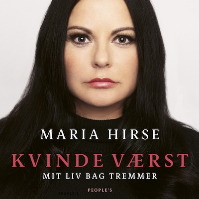 Kvinde værst – omslag til lydbogen af Anders Ryehauge, Maria Hirse