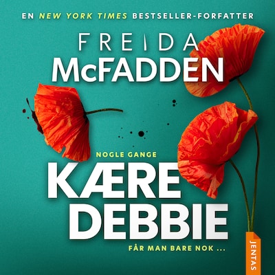 Kære Debbie – omslag til lydbogen af Freida McFadden