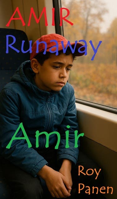 AMIR Runaway: Amir – omslag til lydbogen af Roy Panen