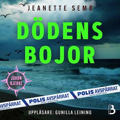 Dödens bojor – omslag till ljudboken av Jeanette Semb