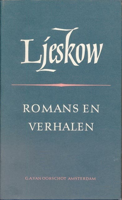 Romans en verhalen – omslag van het luisterboek van N. Ljeskov