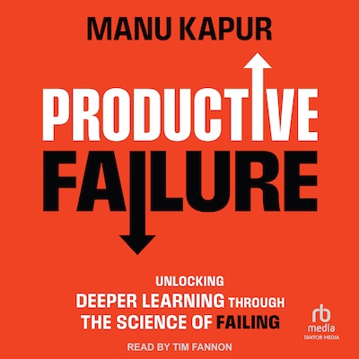 Productive Failure – omslag til lydbogen af Manu Kapur