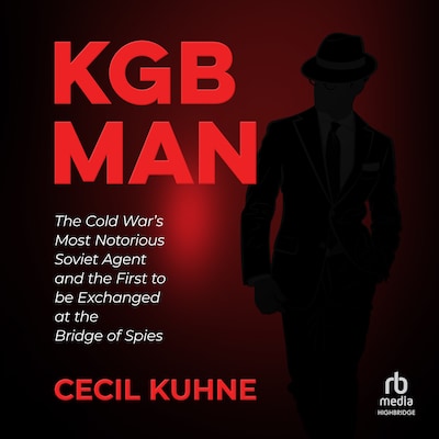KGB Man – omslag til lydbogen af Cecil Kuhne