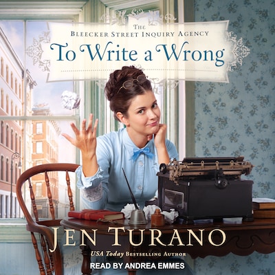 To Write a Wrong – omslag til lydbogen af Jen Turano