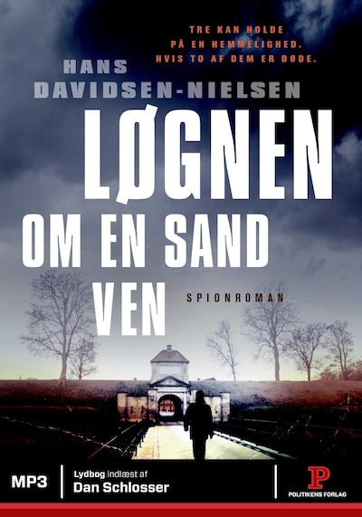 Løgnen om en sand ven – omslag til lydbogen af Hans Davidsen-Nielsen