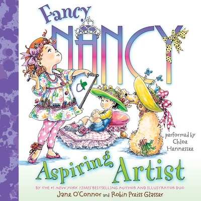 Fancy Nancy: Aspiring Artist – omslag til lydbogen af Jane O'Connor