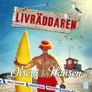 Livräddaren – omslag till ljudboken av Christina Olséni,Micke Hansen