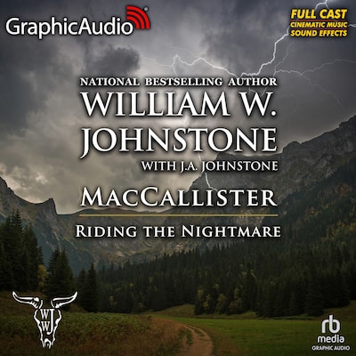 Riding the Nightmare [Dramatized Adaptation] – omslag til lydbogen af William W. Johnstone, J.A. Johnstone