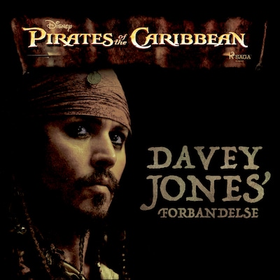 Pirates of the Caribbean - Davy Jones’ forbandelse – omslag til lydbogen af Disney