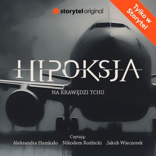 Hipoksja. Na krawędzi tchu. – okładka audiobooka, autor Klaudiusz Szymanczak