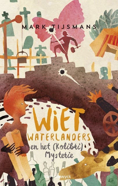 Wiet waterlanders en het (Kolibri) mysterie – omslag van het luisterboek van Mark Tijsmans