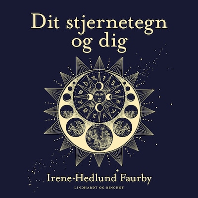 Dit stjernetegn og dig – omslag til lydbogen af Irene Hedlund Faurby