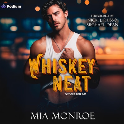 Whiskey Neat – omslag til lydbogen af Mia Monroe