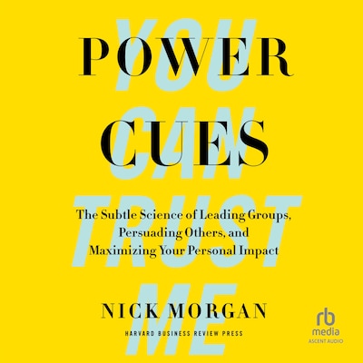 Power Cues – omslag til lydbogen af Nick Morgan
