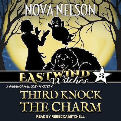 Third Knock the Charm – omslag til lydbogen af Nova Nelson