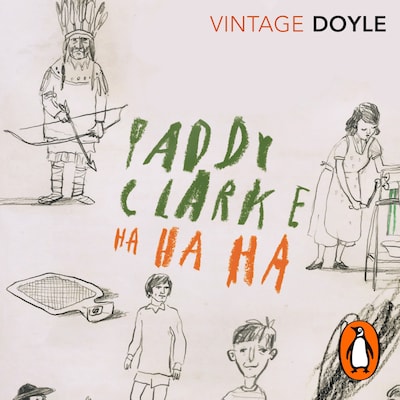 Paddy Clarke Ha Ha Ha – omslag til lydbogen af Roddy Doyle