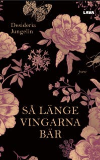 Så länge vingarna bär – omslag till ljudboken av Desideria Jungelin