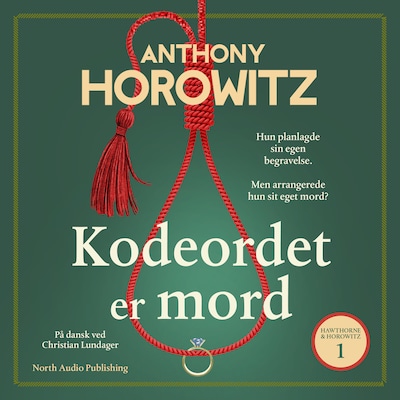 Kodeordet er mord – omslag til lydbogen af Anthony Horowitz
