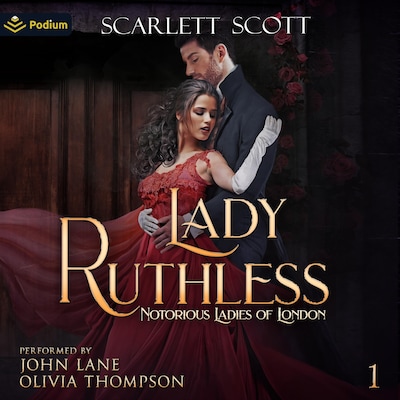 Lady Ruthless – omslag til lydbogen af Scarlett Scott