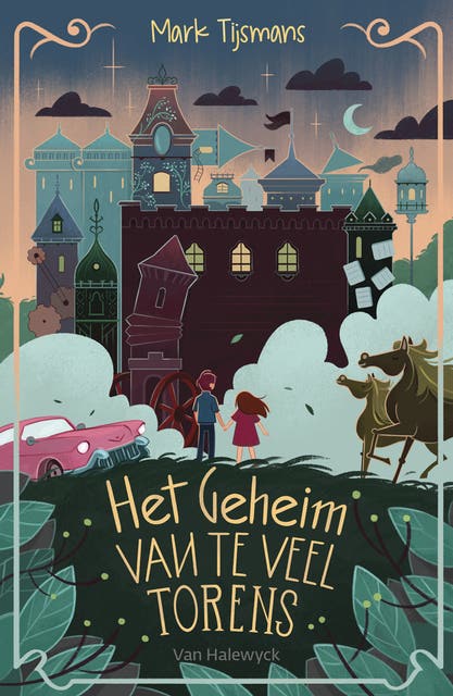 Het geheim van te veel torens – omslag van het luisterboek van Tijsmans Mark