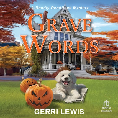 Grave Words – omslag til lydbogen af Gerri Lewis