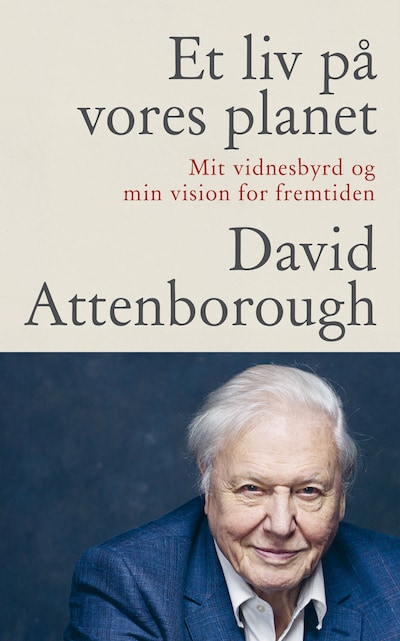 Et liv på vores planet – omslag til lydbogen af David Attenborough