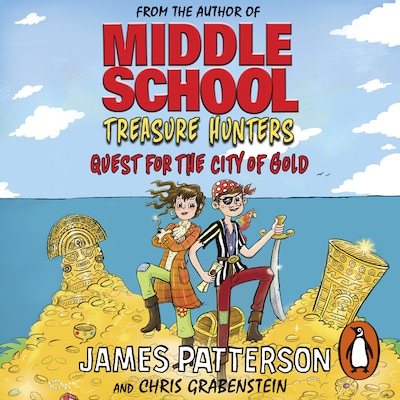 Middle School: Escape to Australia – omslag til lydbogen af James Patterson