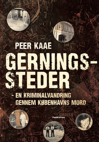 Gerningssteder – omslag til lydbogen af Peer Kaae
