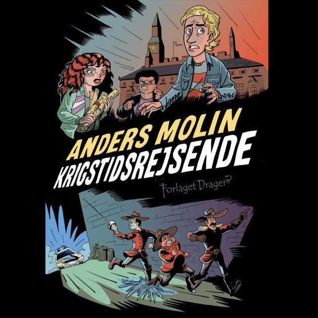 Krigstidsrejsende – omslag til lydbogen af Anders Molin