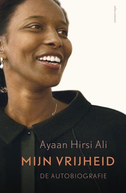 Mijn vrijheid – omslag van het luisterboek van Ayaan Hirsi Ali
