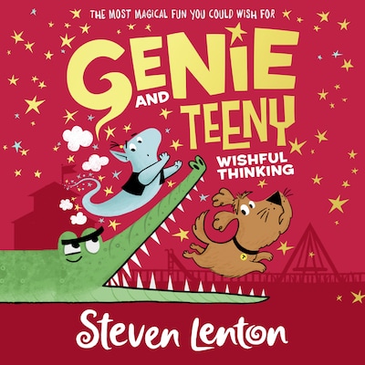 Genie and Teeny: Wishful Thinking – okładka audiobooka, autor Steven Lenton