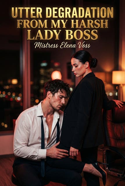 Utter Degradation From My Harsh Lady Boss: Erotic Femdom Boss Romance – omslag til lydbogen af Mistress Elena Voss