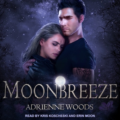 Moonbreeze – omslag til lydbogen af Adrienne Woods