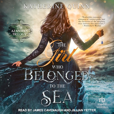 The Girl Who Belonged to the Sea – omslag til lydbogen af Katherine Quinn