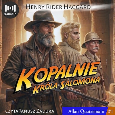 Kopalnie króla Salomona – okładka audiobooka, autor Henry Rider Haggard
