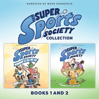 The Super Sports Society Collection – omslag til lydbogen af Bryan Chick