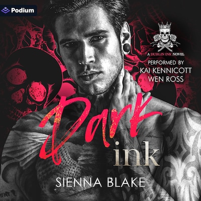 Dark Ink – omslag til lydbogen af Sienna Blake