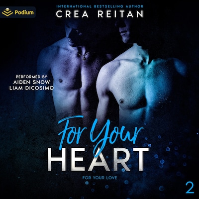 For Your Heart – omslag til lydbogen af Crea Reitan