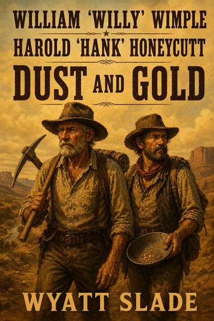 Dust and Gold: A Prospector Tale – omslag til lydbogen af Wyatt Slade