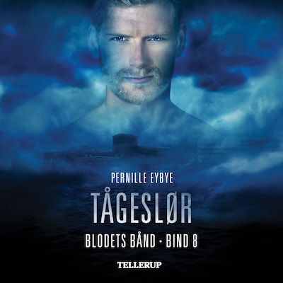 Blodets bånd #8: Tågeslør – omslag til lydbogen af Pernille Eybye