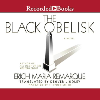 The Black Obelisk – omslag til lydbogen af Erich Maria Remarque